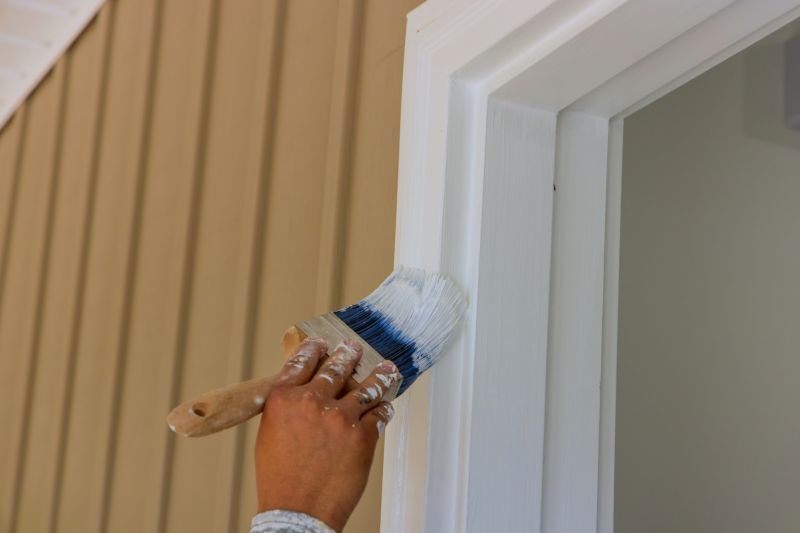 Door Molding Painting