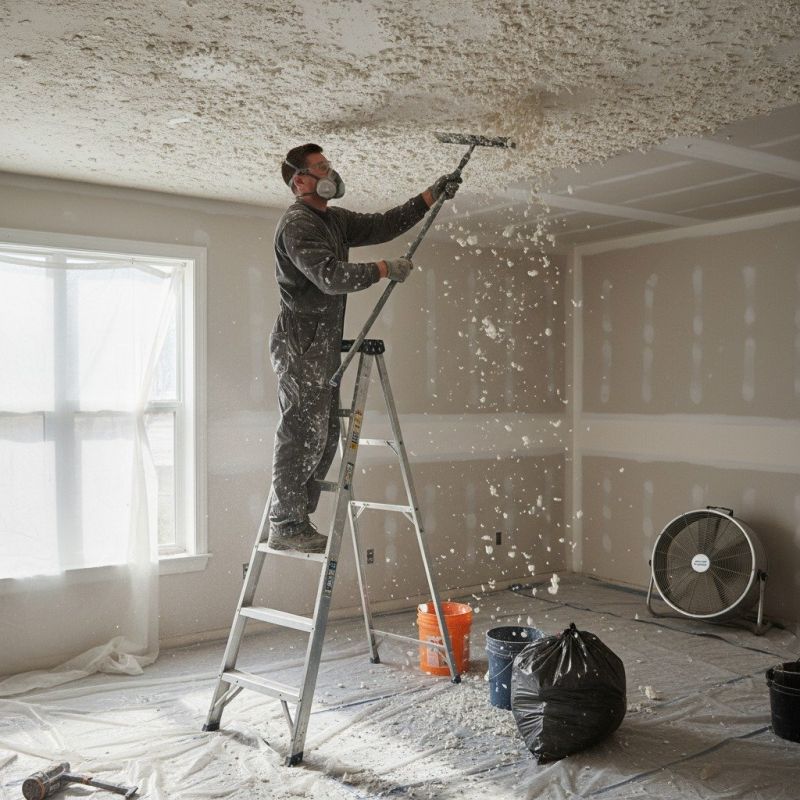 Popcorn Ceiling Repair detail